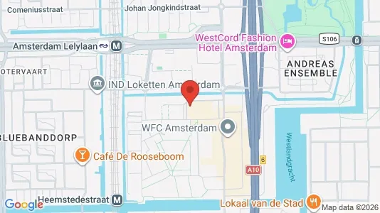 Apartments for rent i Amsterdam Slotervaart - kort over placeringen