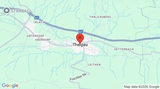 Apartments for rent i Thalgau - kort over placeringen