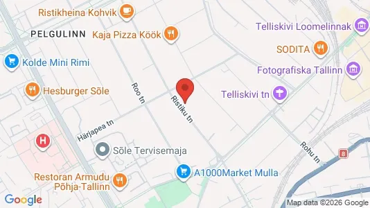 Apartments for rent i Põhja-Tallinn - kort over placeringen