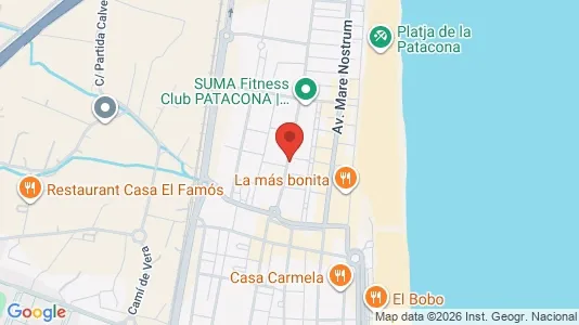 Apartments for rent i Alboraya - kort over placeringen