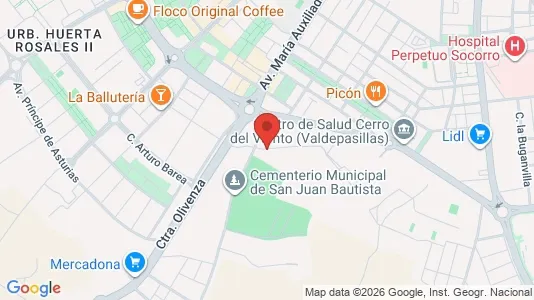 Apartments for rent i Badajoz - kort over placeringen