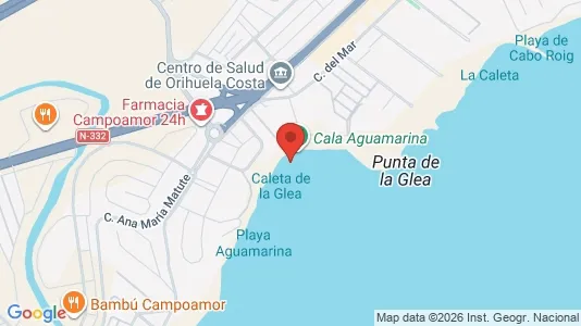 Apartments for rent i Orihuela - kort over placeringen
