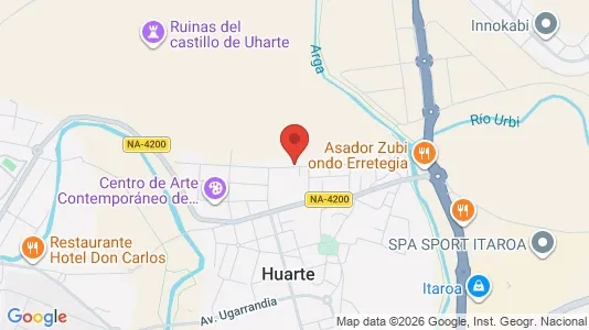 Apartments for rent i Burlada/Burlata - kort over placeringen