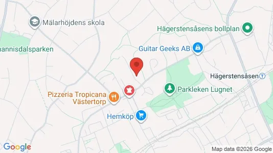 Apartments for rent i Stockholm South - kort over placeringen