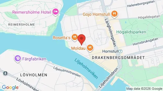Apartments for rent i Södermalm - kort over placeringen
