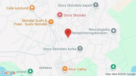 Apartments for rent i Stockholm South - kort over placeringen