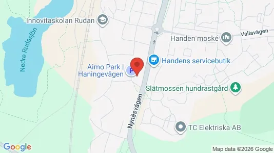 Apartments for rent i Haninge - kort over placeringen