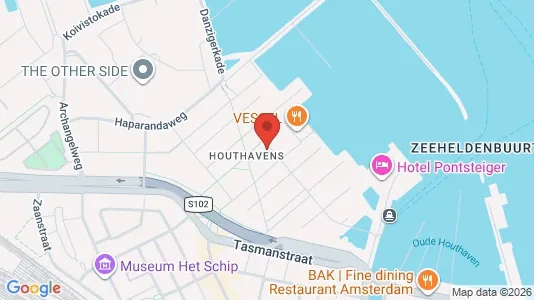 Apartments for rent i Amsterdam Westpoort - kort over placeringen