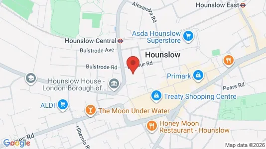 Apartments for rent i Hounslow - Middlesex - kort over placeringen