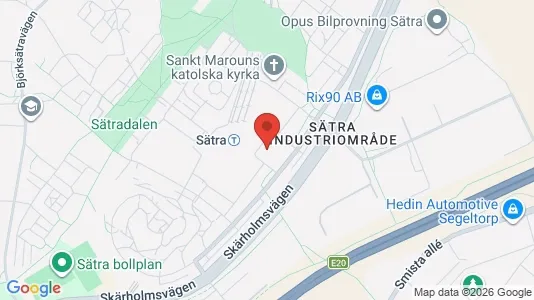 Apartments for rent i Stockholm South - kort over placeringen