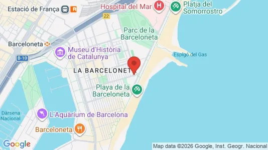 Apartments for rent i Barcelona Ciutat Vella - kort over placeringen