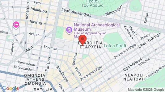 Apartments for rent i Athens Ampelokipoi - kort over placeringen