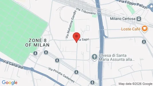 Apartments for rent i Milano Zona 8 - Fiera, Gallaratese, Quarto Oggiaro - kort over placeringen