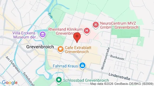 Apartments for rent i Rhein-Kreis Neuss - kort over placeringen