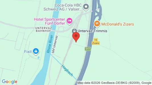 Apartments for rent i Landquart - kort over placeringen