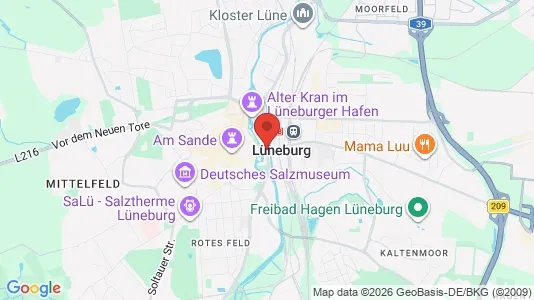 Houses for rent i Lunenburg - kort over placeringen
