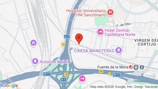 Apartments for rent i Madrid Centro - kort over placeringen