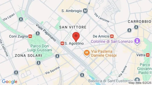 Apartments for rent i Milano Zona 1 - Centro storico - kort over placeringen