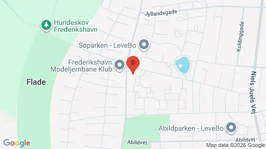 Apartments for rent i Frederikshavn - kort over placeringen