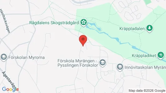 Apartments for rent i Huddinge - kort over placeringen