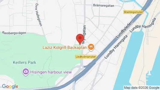 Apartments for rent i Lundby - kort over placeringen