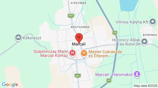 Houses for rent i Marcali - kort over placeringen