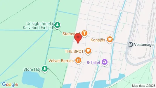 Apartments for rent i Copenhagen S - kort over placeringen