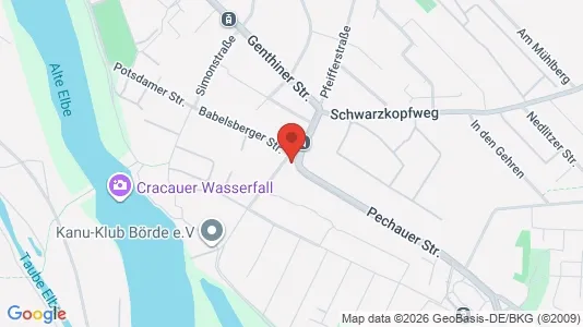 Apartments for rent i Magdeburg - kort over placeringen