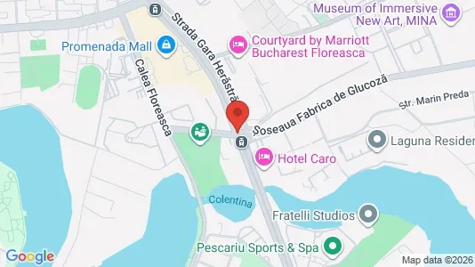 Apartments for rent i Bucharest - Sectorul 2 - kort over placeringen