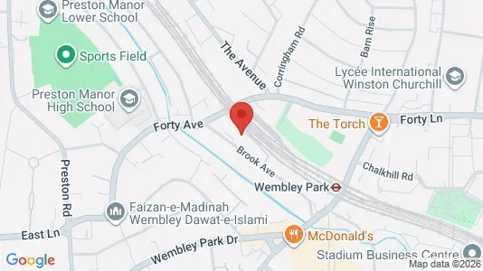 Apartments for rent i Wembley - Middlesex - kort over placeringen