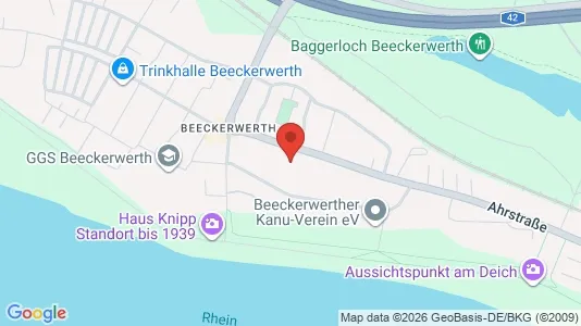 Apartments for rent i Duisburg - kort over placeringen