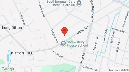 Apartments for rent i Surbiton - Surrey - kort over placeringen