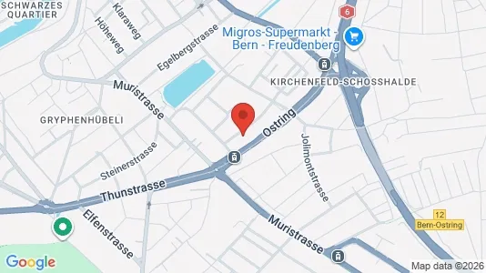 Apartments for rent i Bern-Mittelland - kort over placeringen