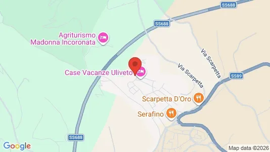 Apartments for rent i Carlantino - kort over placeringen