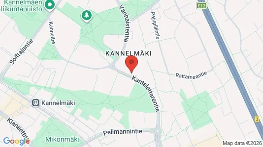 Rooms for rent i Helsinki Läntinen - kort over placeringen