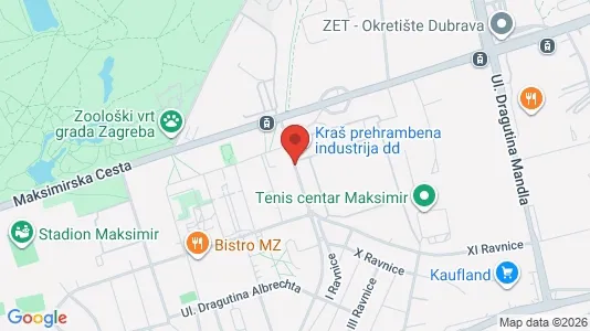 Apartments for rent i Sljeme (Medvednica-Tomislavac) - kort over placeringen