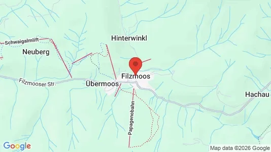 Apartments for rent i Filzmoos - kort over placeringen