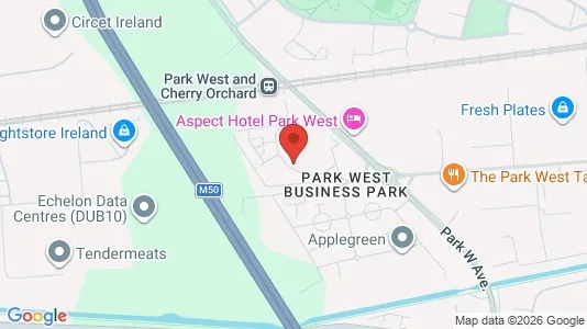 Apartments for rent i Dublin 12 - kort over placeringen