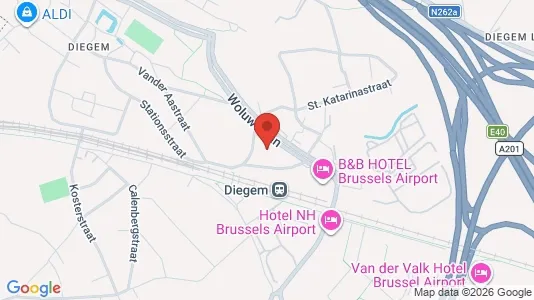Apartments for rent i Machelen - kort over placeringen