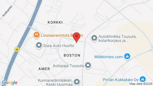 Apartments for rent i Tuusula - kort over placeringen