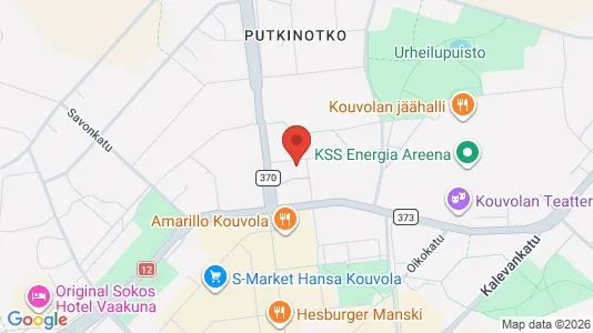 Apartments for rent i Kouvola - kort over placeringen