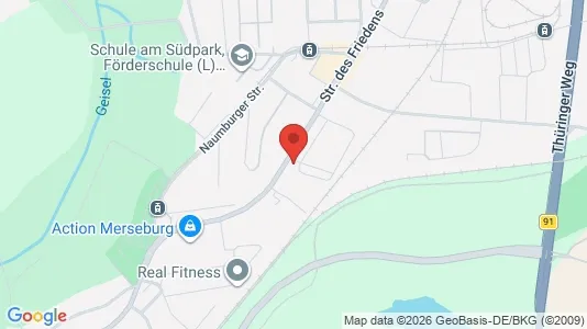Apartments for rent i Saalekreis - kort over placeringen