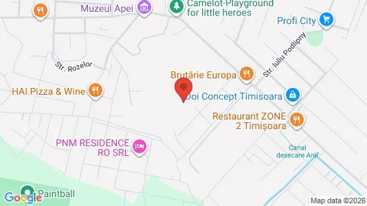 Apartments for rent i Moşniţa Nouă - kort over placeringen