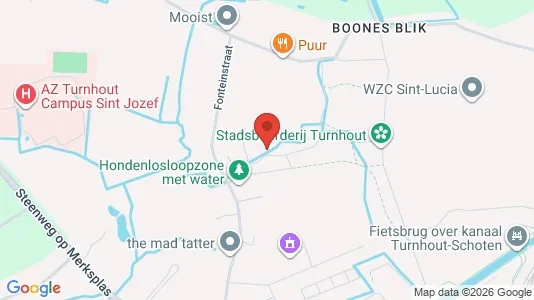 Apartments for rent i Turnhout - kort over placeringen