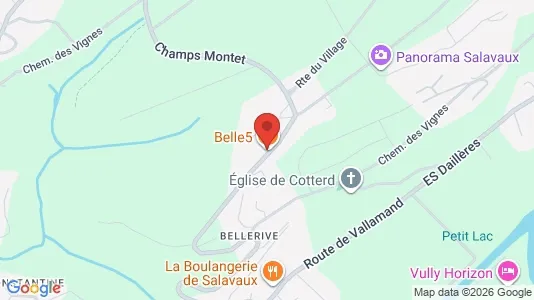 Apartments for rent i Broye-Vully - kort over placeringen