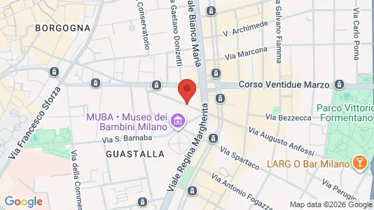 Apartments for rent i Milano Zona 1 - Centro storico - kort over placeringen