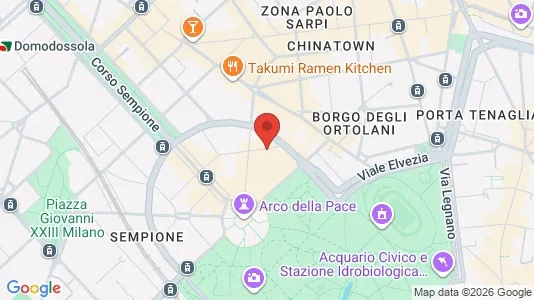 Apartments for rent i Milano Zona 1 - Centro storico - kort over placeringen