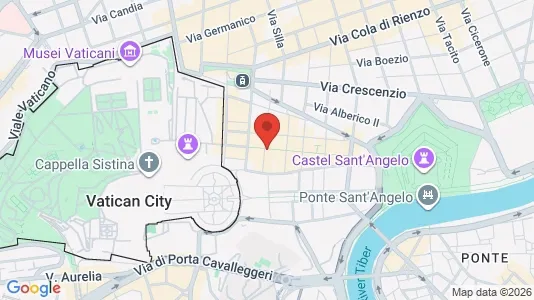 Apartments for rent i Roma Municipio I – Centro Storico - kort over placeringen