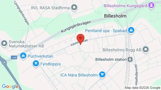 Apartments for rent i Bjuv - kort over placeringen