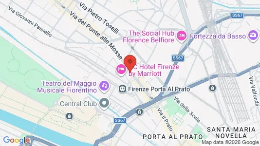 Apartments for rent i Florence - kort over placeringen